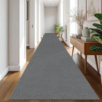 IOHOUZE Washable Exrea Long Hallway Runner Rug 3x20 Non Slip Rubber Backed - Image 8