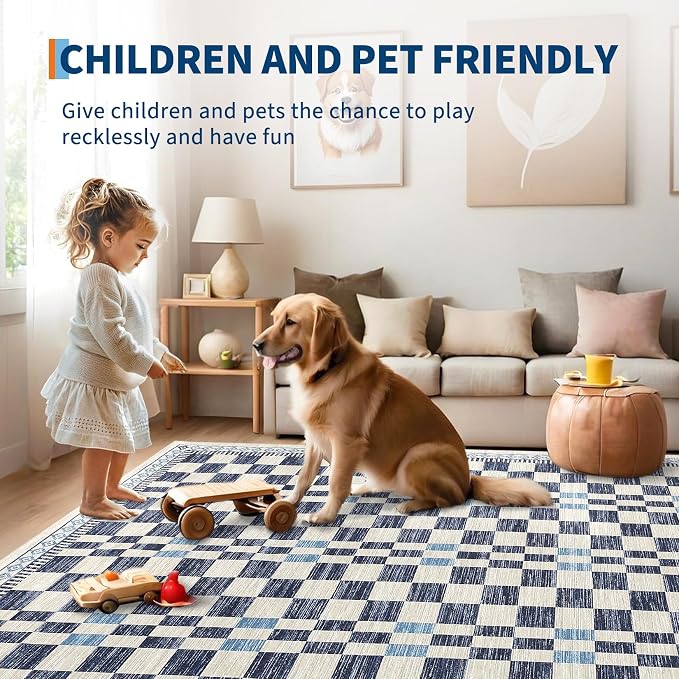 GarveeHome Runner Rug 2x6 for Kitchen Hallway Non-Slip Low Pile Machine - Image 5