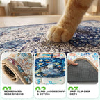 Hompet Cat Litter Mat 2 Pack, 24.8x54 Large Machine Washable Trapping Mats - Image 5