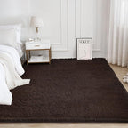 Litanika 4x6 Shag Area Rug for Living Room Bedroom, Non-Shedding Modern Indoor - Image 2