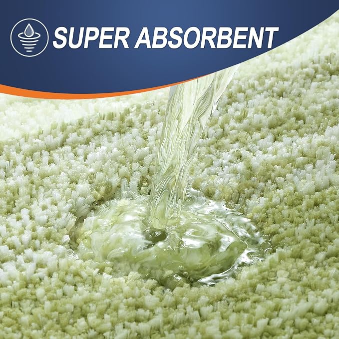 OLANLY Large Bathroom Rugs Mat 54x24, Extra Soft Absorbent Microfiber Bath Rugs - Image 4