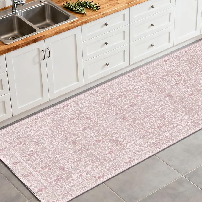 Washable 2' x 6' Runners for Hallways, Non Slip Long Floor Runner for Kitchen - Image 4