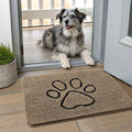 Smiry Dog Door Mat for Muddy Paws, Absorbent Dirt Trapper Non Slip Quick Dry by Smiry