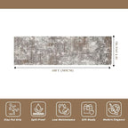 3x10 ft Long Hallway Runner Rug – Non-Slip Washable Kitchen Floor Rug - Image 2