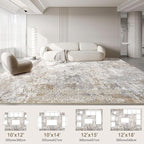 UERMEI 10x13 Area Rug Living Room Rugs - Image 3
