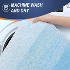 OLANLY Small Bathroom Rugs Mat 24x16, Extra Soft Absorbent Microfiber Bath Rugs - Image 5