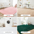 Litanika 5x8 Shag Area Rug for Living Room Bedroom, Non-Shedding Modern Indoor - Image 7