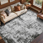 8x10 Ft Large Area Rugs for Living Room, Soft Non-Slip Washable Rugs Modern - Image 2