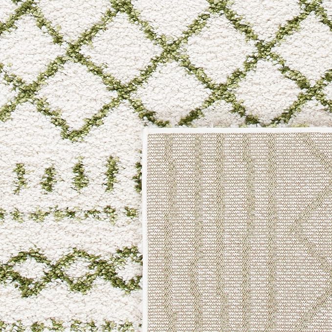 SAFAVIEH Arizona Shag Collection Runner Rug - Image 6