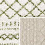 SAFAVIEH Arizona Shag Collection Runner Rug - Image 6