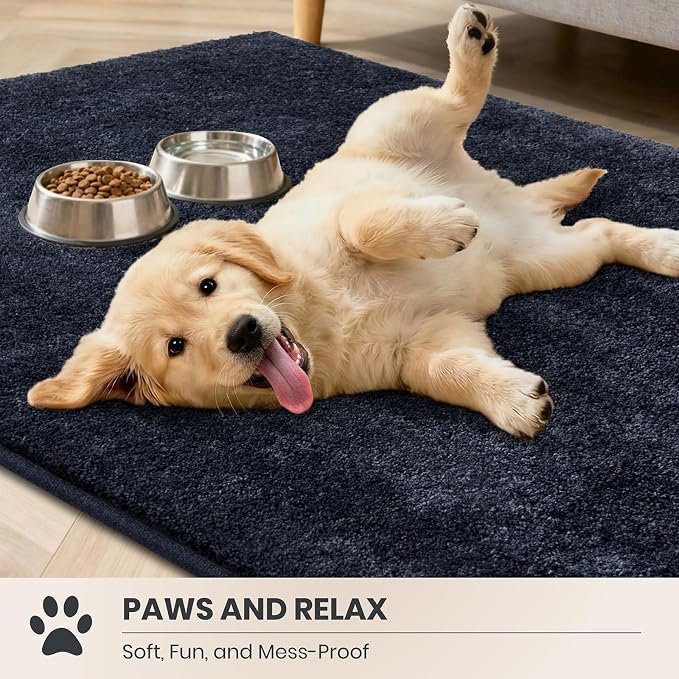 PURRUGS Dirt Trapping Door Mat 24" x 35.5", Non-Slip Machine Washable Entryway - Image 3