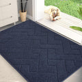 PURRUGS Dirt Trapping Door Mat 32" x 47", Non-Slip Machine Washable Entry Rug by PURRUGS