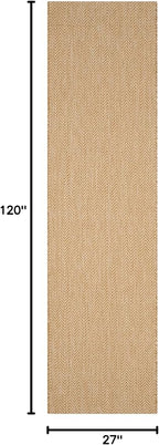 SAFAVIEH Outdoor Runner Rug 2'3"x10' - Image 3