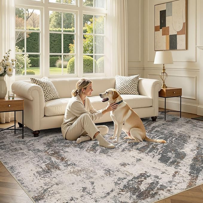 DMOYEST Area Rug Living Room Rugs - Image 4