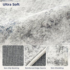 DMOYEST 9x12 Area Rug for Living Room, Washable & Non Slip Large Indoor Carpet - Image 10