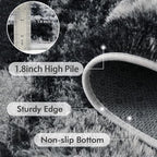 4x6 Ft Shag Rugs for Bedroom Living Room, Tie-Dyed Ultra Soft Fluffy Furry Area - Image 5