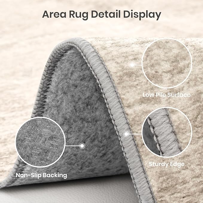 Valenrug Washable Rugs 6x9 - Image 6