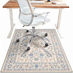 36"x60" Office Chair Mat for Hardwood Tile Floor, Under Desk Carpet Protector by BESBLEE