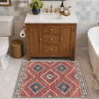 BESTSWEETIE Area Rug 3x5 Rug Machine Washable Non-Slip Low Pile Print Pattern - Image 6