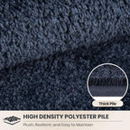 PURRUGS Dirt Trapping Door Mat 24" x 35.5", Non-Slip Machine Washable Entryway - Image 4