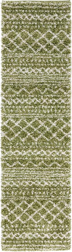 SAFAVIEH Arizona Shag Collection Runner Rug - Image 3