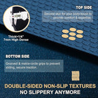 GXMMAT Extra Large Exercise Mat 16'x6'/12'x6'/10'x6'/8'x6', Extra Wide Workout - Image 2