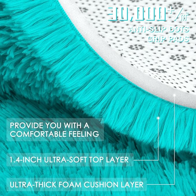 OLANLY 2x6 Machine Washable Runner Rugs - Image 5