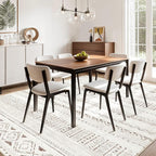 cotiled 9x12 Area Rugs Living Room Rug: Washable Boho Rugs - Image 8