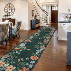 Lahome Floral Hallway Runner Rug Non Slip, Kitchen Runners Carpet - Image 2