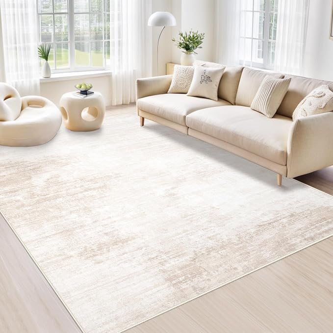 Area Rugs 5x7 Living Room: Washable Rug Modern Abstract Large Rug Soft Non Slip by MXSANYOORUG