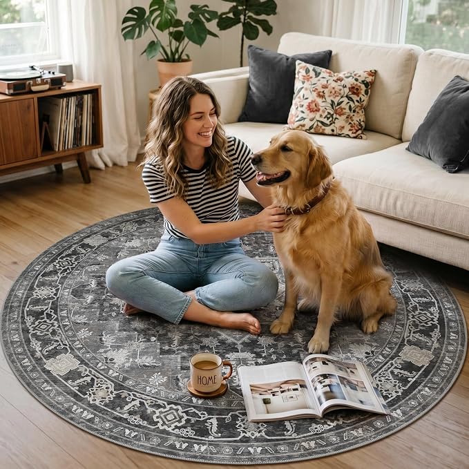 Office Chair Mat for Hardwood Tile Floor, Under Desk Carpet Protector for - Image 3