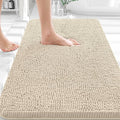 OLANLY Bathroom Rugs 35x24, Extra Soft Absorbent Chenille Bath Rugs, Rubber by OLANLY