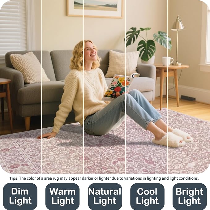 Washable 2' x 6' Runners for Hallways, Non Slip Long Floor Runner for Kitchen - Image 5
