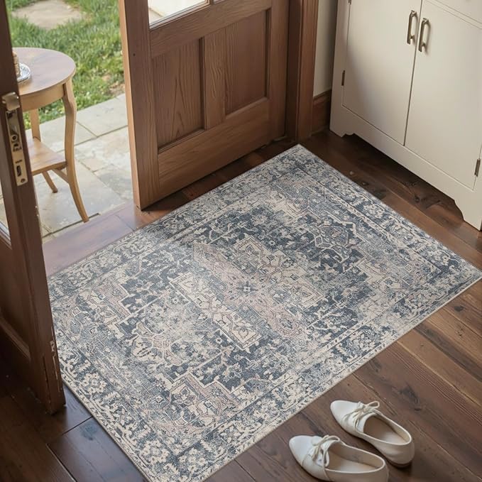Rugxara Entryway Rug Door Mat, Washable Samll 2x3 Rug, Non Slip Area Rugs by Rugxara