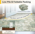 RELEANY Washable Area Rugs 3'x5' Non-Slip Modern Abstract Soft - Image 6