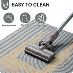 Front Door Mat 36''x59'', Absorbent Dirt Resist Washable Non Slip Low-Profile - Image 4