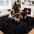 4x6 Area Rug for Living Room: Ultra Soft Fluffy Rug Modern Large Thicked Shag - Image 4