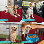 OLANLY Dog Door Mat for Muddy Paws 36x24, Absorbs Moisture and Dirt, Absorbent - Image 7