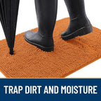 OLANLY Dog Door Mat for Muddy Paws 40x32, Absorbs Moisture and Dirt, Absorbent - Image 2