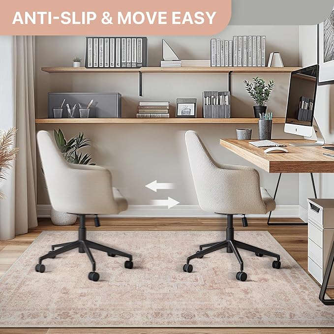 36"x60" Office Chair Mat for Hardwood Tile Floor, Under Desk Carpet Protector - Image 5