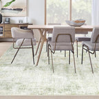 Area Rugs 9x12 Living Room: Washable Rug Modern Abstract Large Rugs Soft Non - Image 3