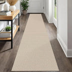 IOHOUZE Washable Runner Rug 2x12 Non Slip Rubber Backed Extra Long Hallway by iOhouze