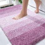 OLANLY Bathroom Rugs Mat 34x21, Extra Soft Absorbent Microfiber Bath Rugs by OLANLY