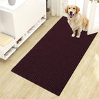 OLANLY Dog Door Mat for Muddy Paws 44x24, Ultra Absorbent Chenille Mud Doormat by OLANLY