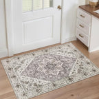 SERISSA Boho Rugs for Entryway, 2x3 Entryway Rug Non-Slip Washable Small Area - Image 6