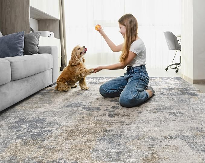 UERMEI 5x7 Area Rug Living Room Rugs - Image 5