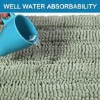 H.VERSAILTEX Bathroom Rugs Bath Rug Set 2 Piece Bathroom Contour Rug Toilet Mat - Image 5