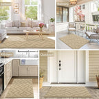 hicorfe Front Door Mat Outside Entrance, Stain and Fade Resistant, Non Slip - Image 8