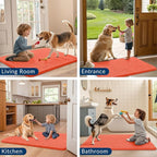 Smiry Dog Door Mat for Muddy Paws 30x20, Absorbent Dirt Trapper, Non-Slip - Image 7