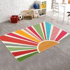 STARUIA Boho Washable Rug 3'x5' Kids Area Rug - Image 7